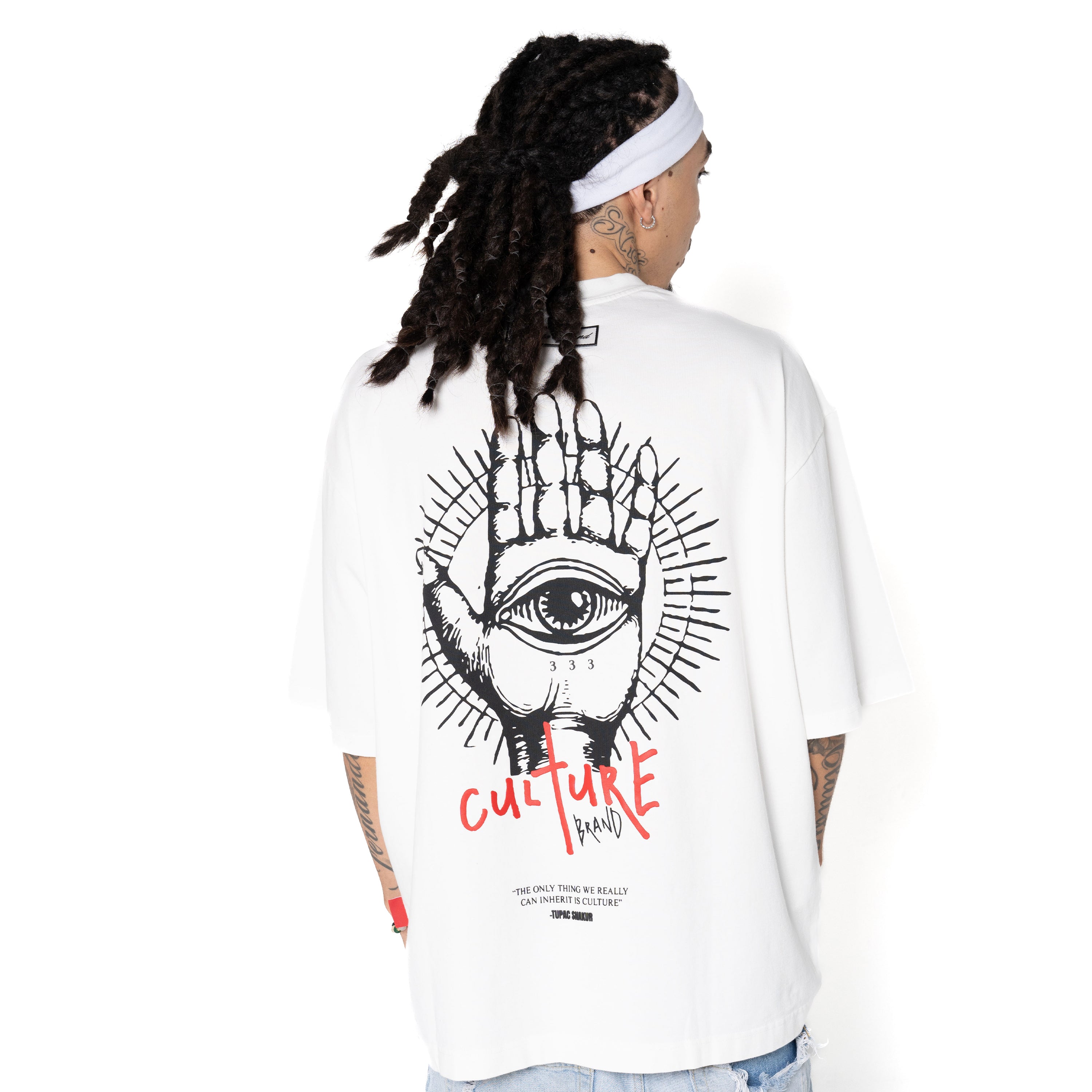 “DAYLIGHT VISION” WHITE T-SHIRT