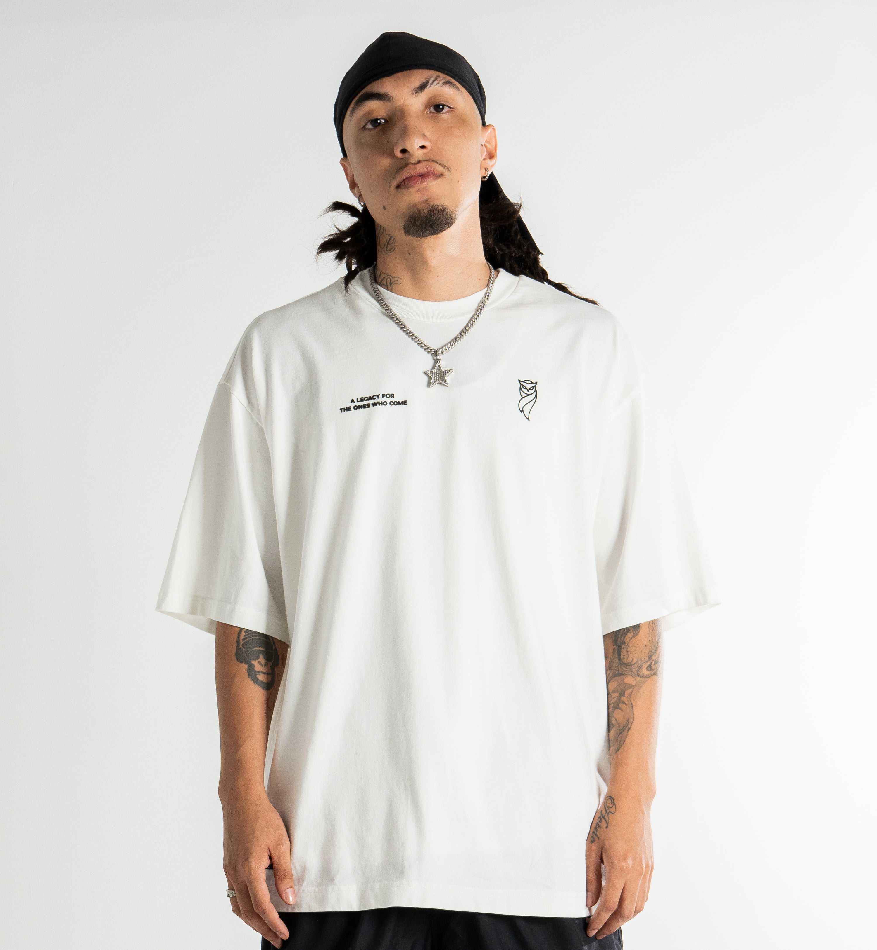 BASIC "CULTURE" WHITE T-SHIRT