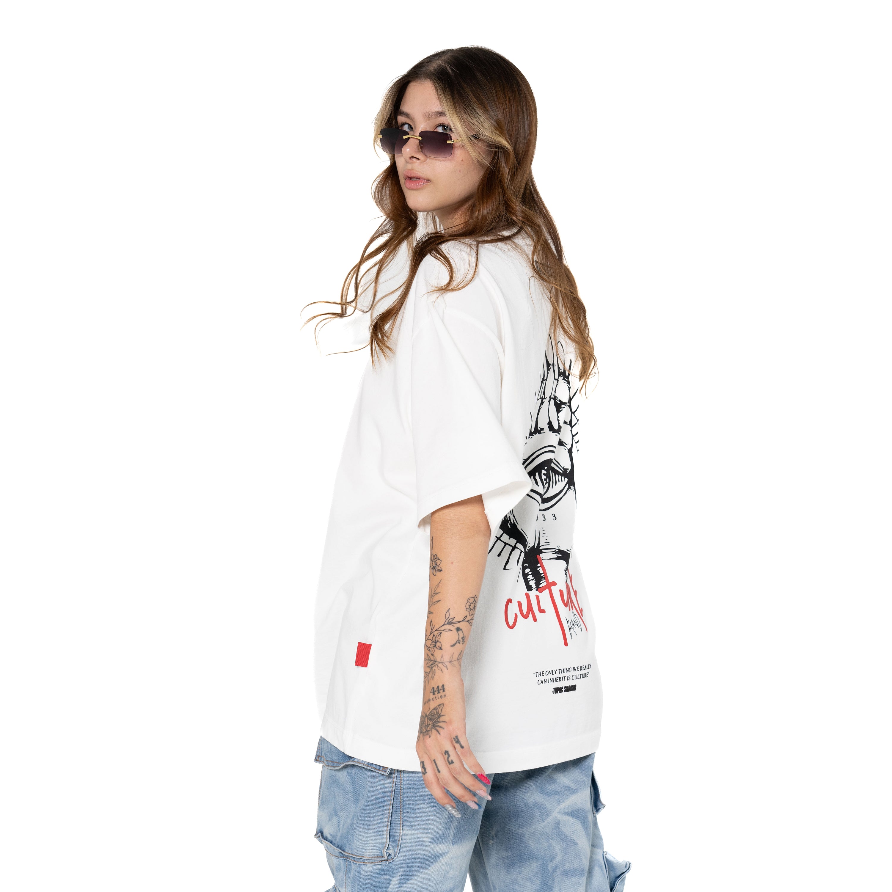 “DAYLIGHT VISION” WHITE T-SHIRT