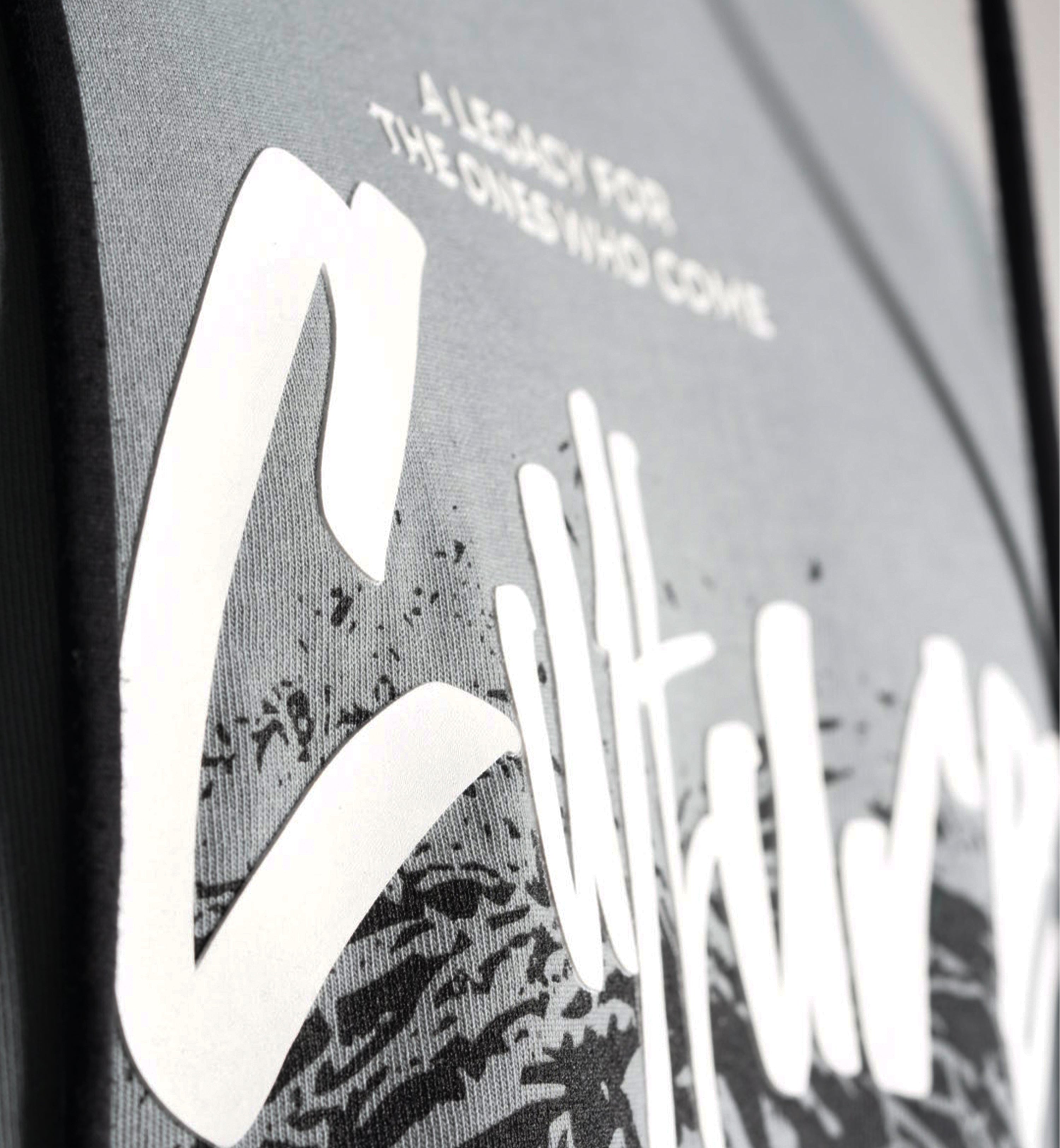 TUPAC SHAKUR GREY T-SHIRT