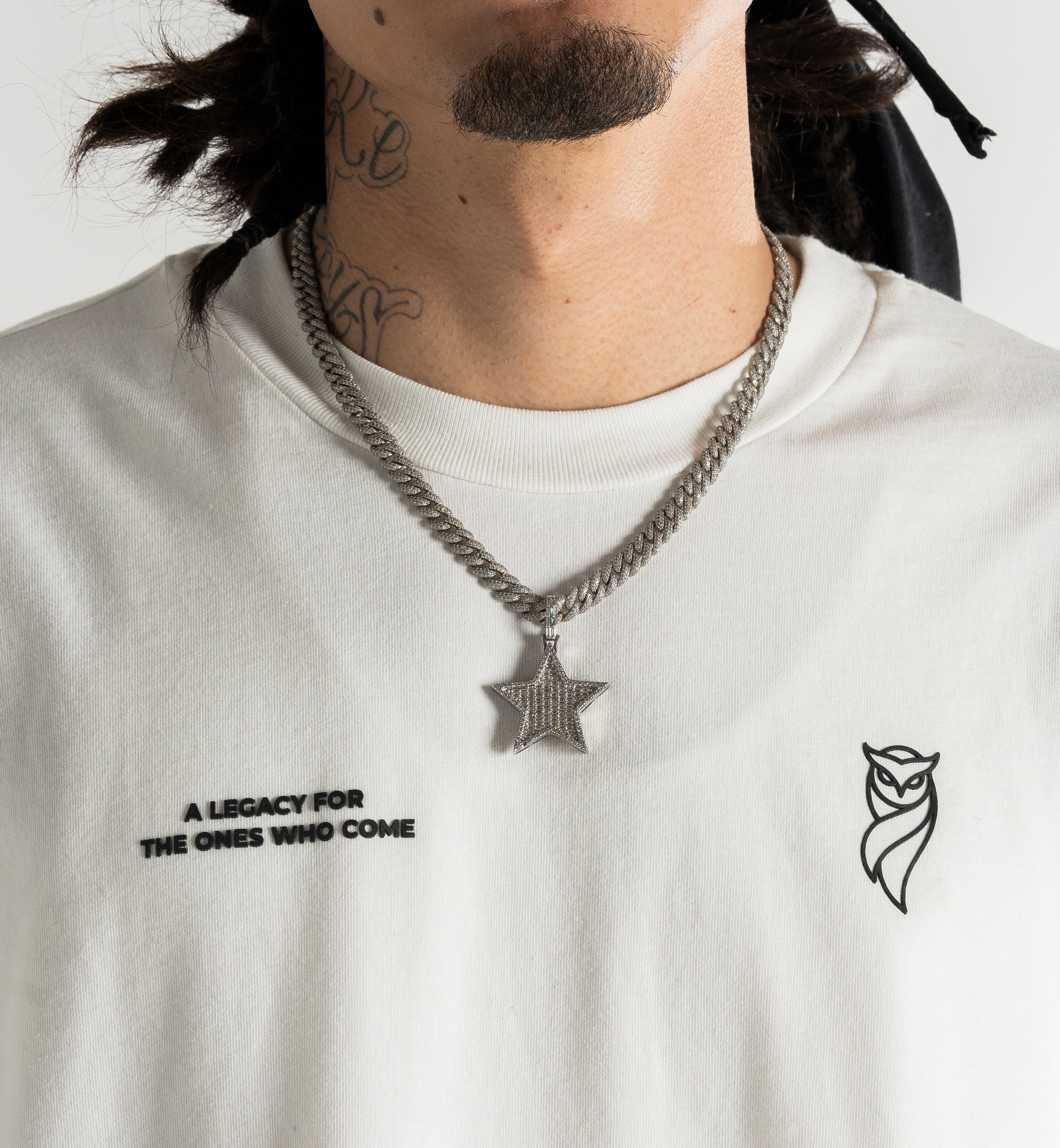 BASIC "CULTURE" WHITE T-SHIRT