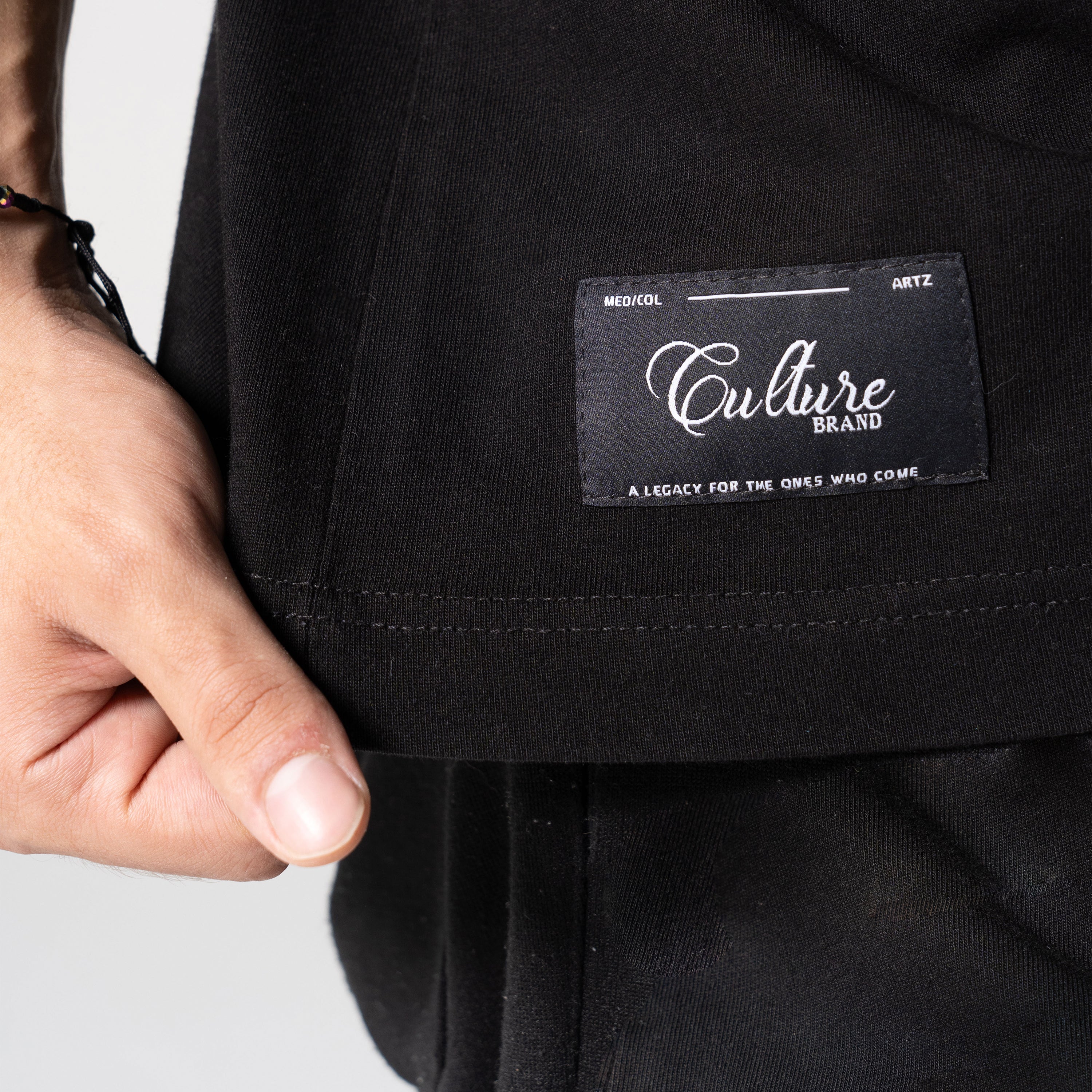 “MIDNIGHT AWAKENING” BLACK T-SHIRT: