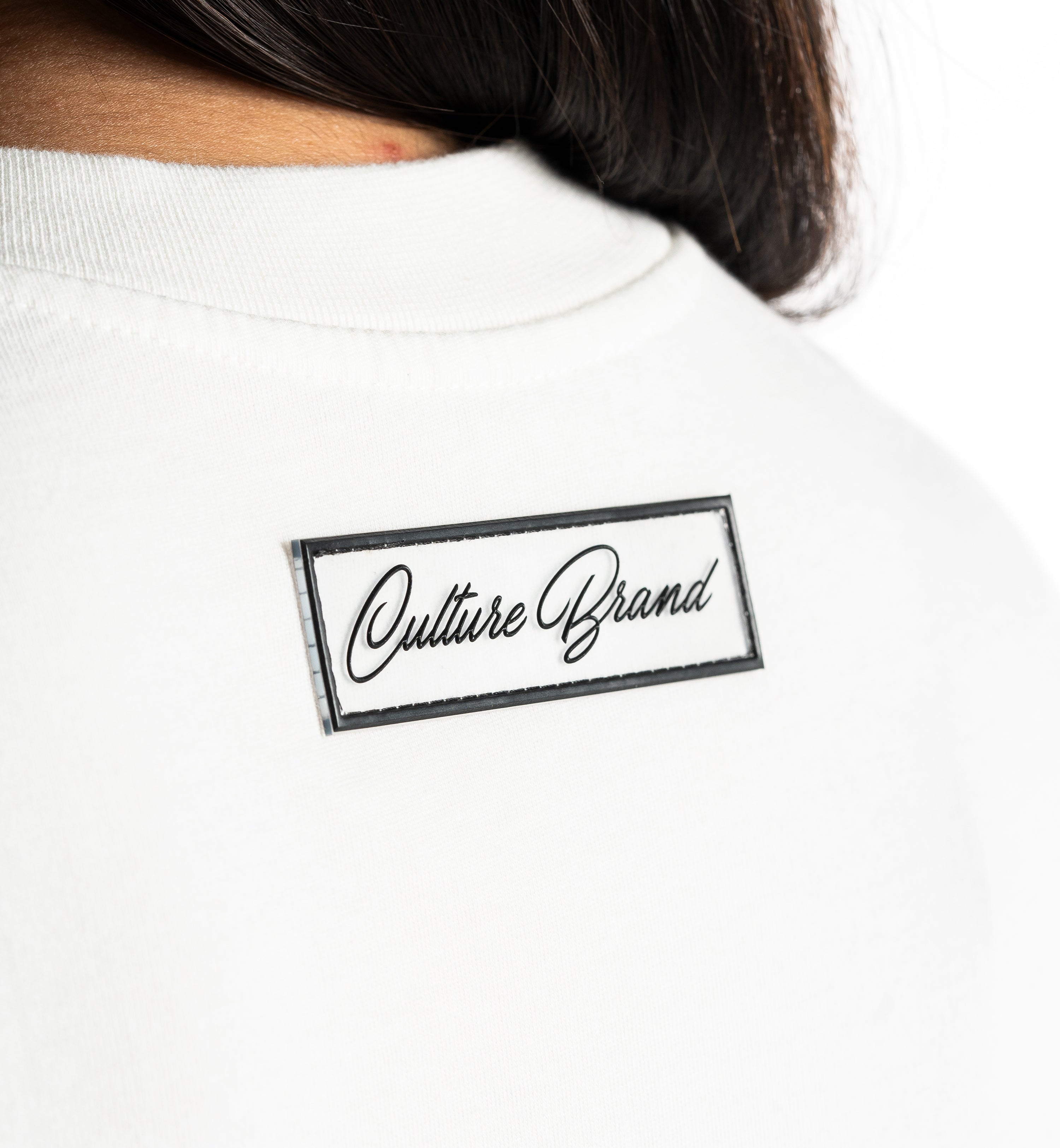BASIC "CULTURE" WHITE T-SHIRT