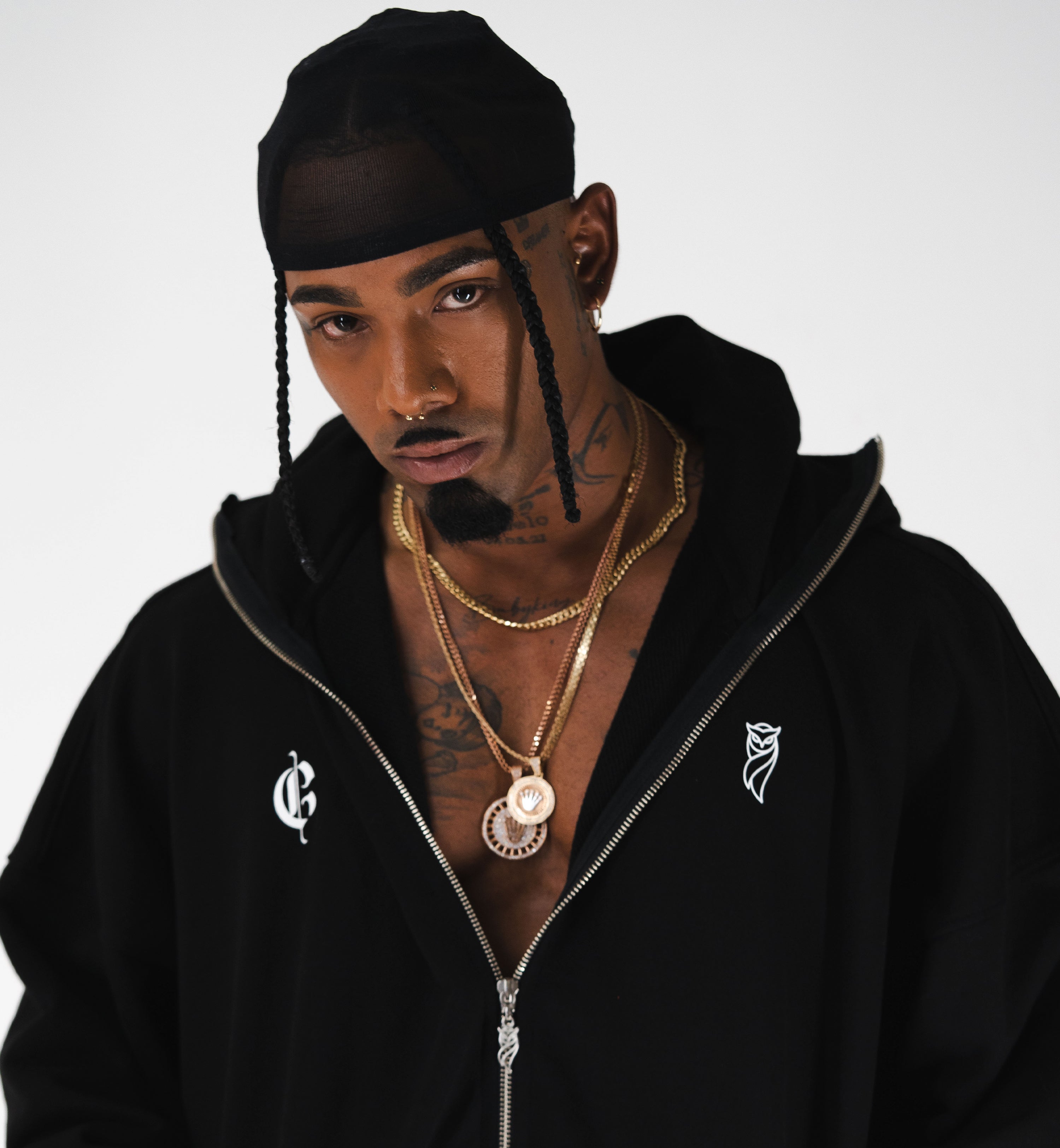 HOODIE NEGRO “SKI MASK”