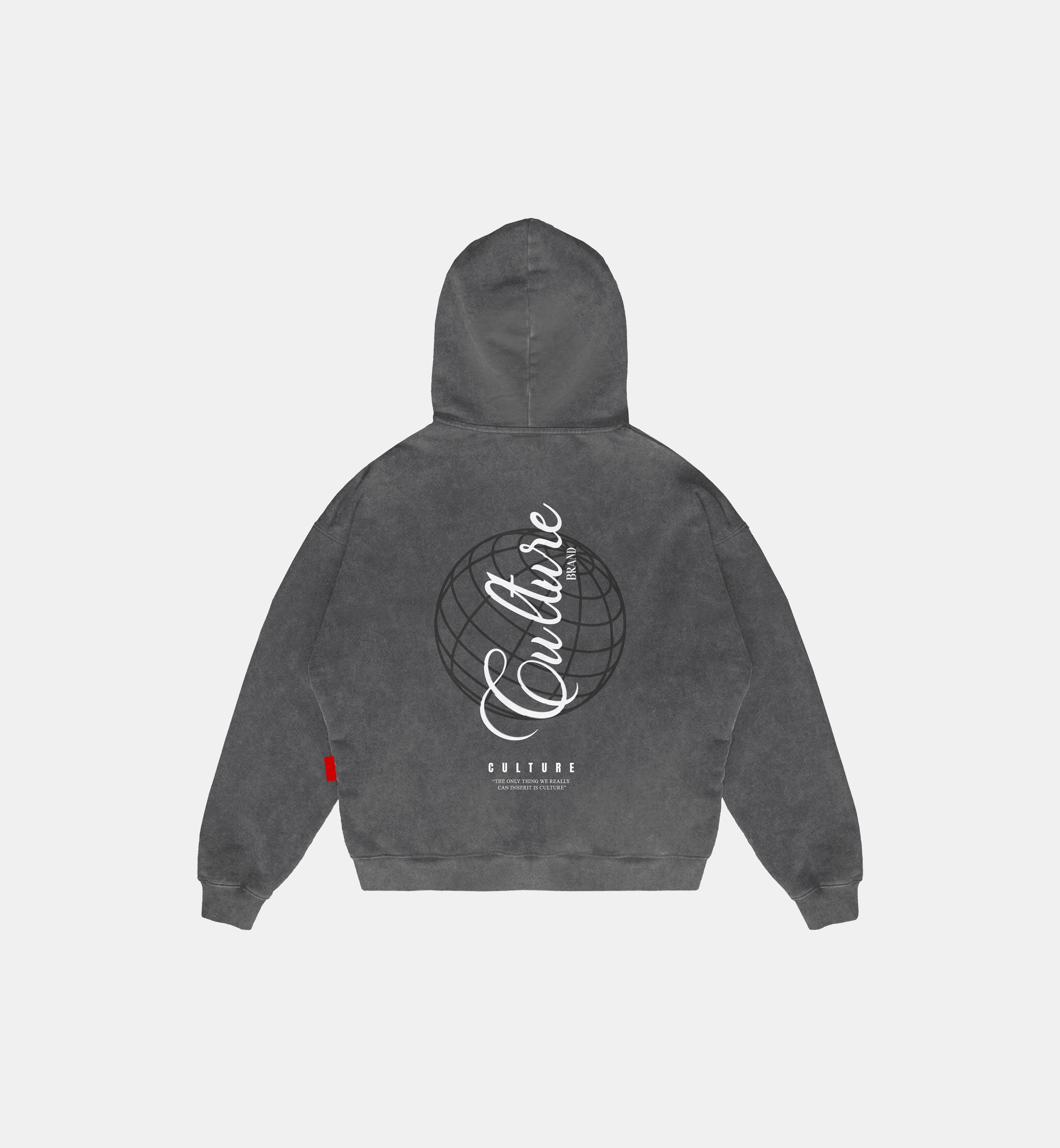 “AWAKENING PULSE” GRAY HOODIE