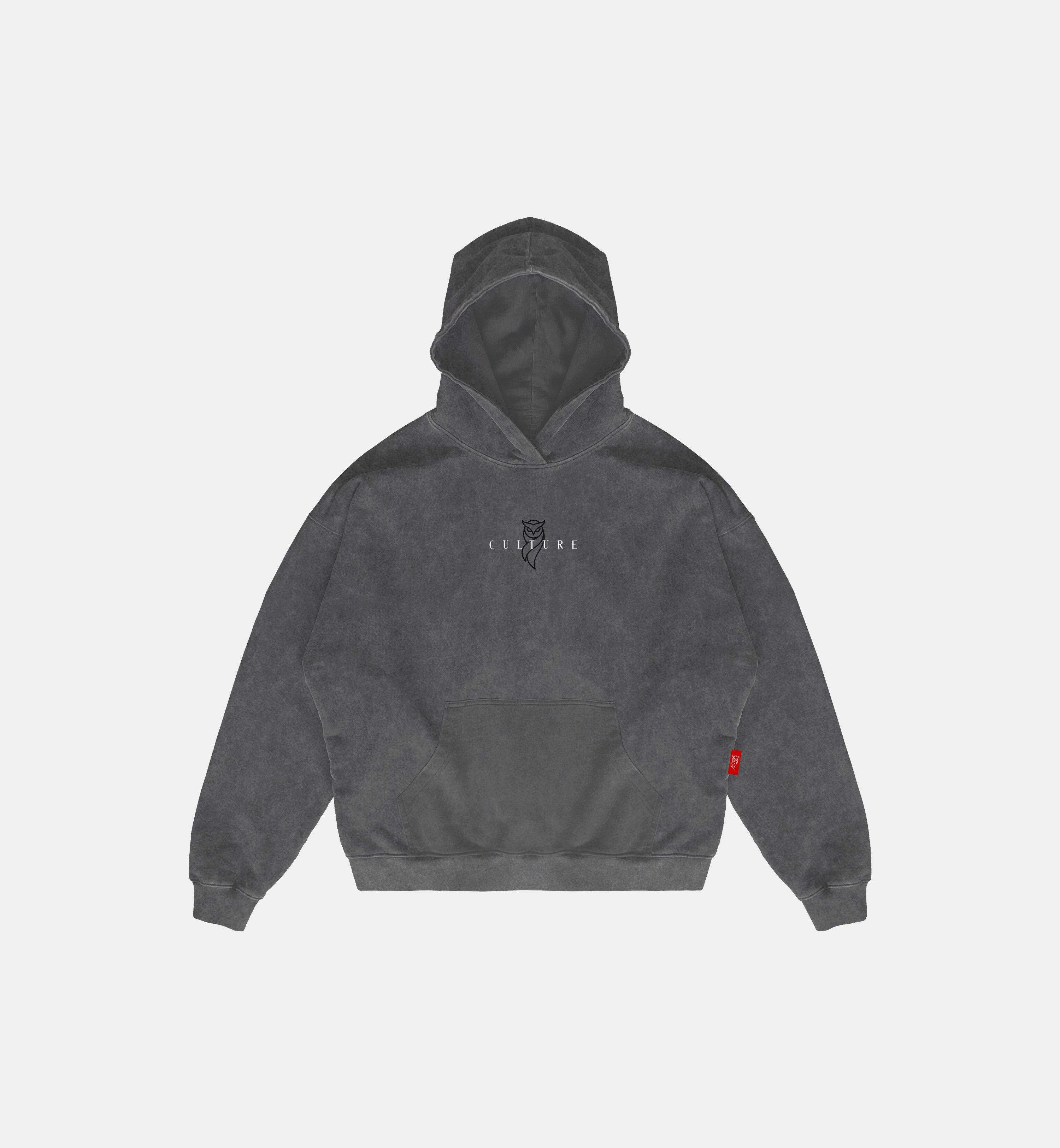 “AWAKENING PULSE” GRAY HOODIE