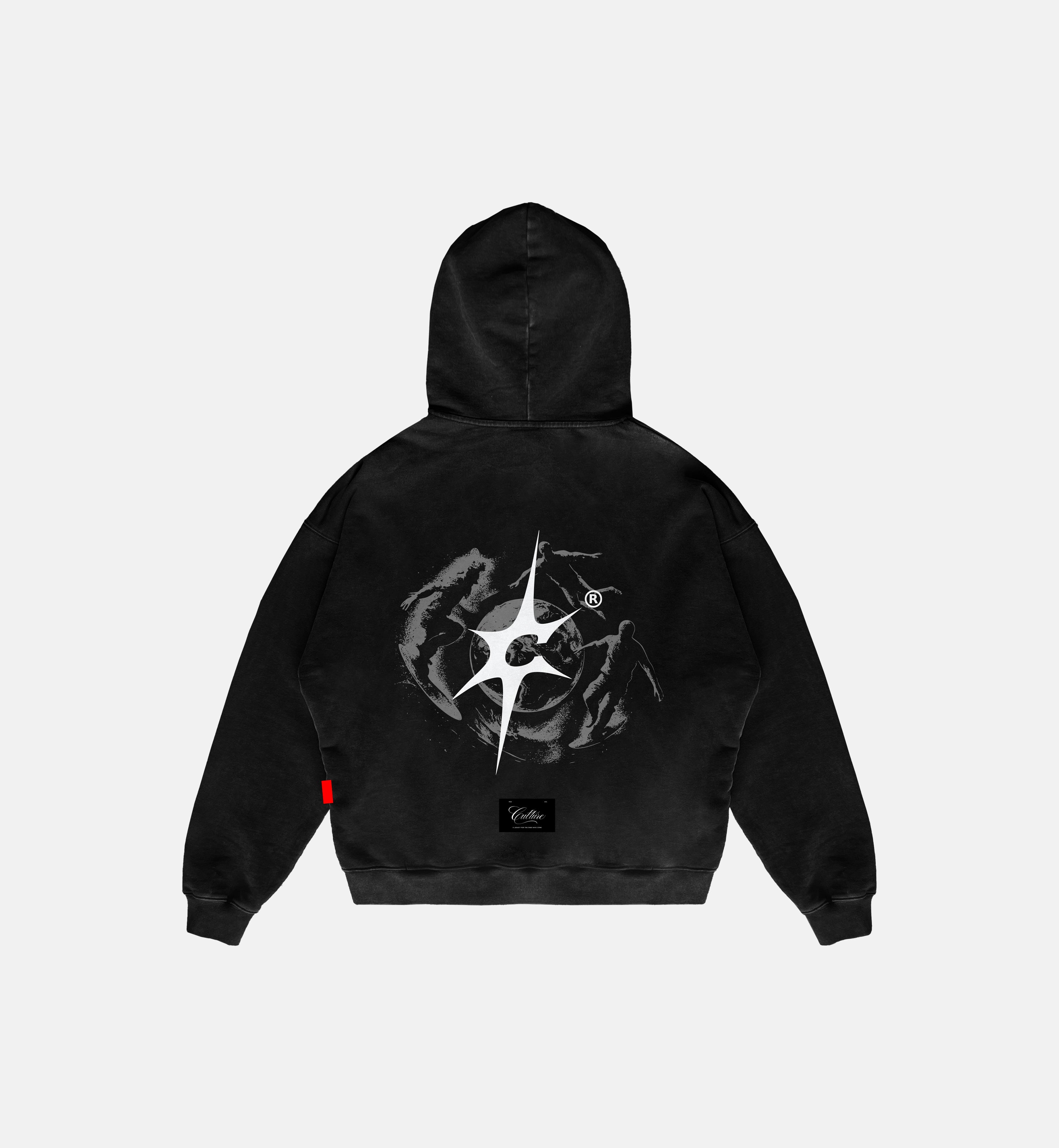 PREVENTA - HOODIE NEGRO 'CYCLES'