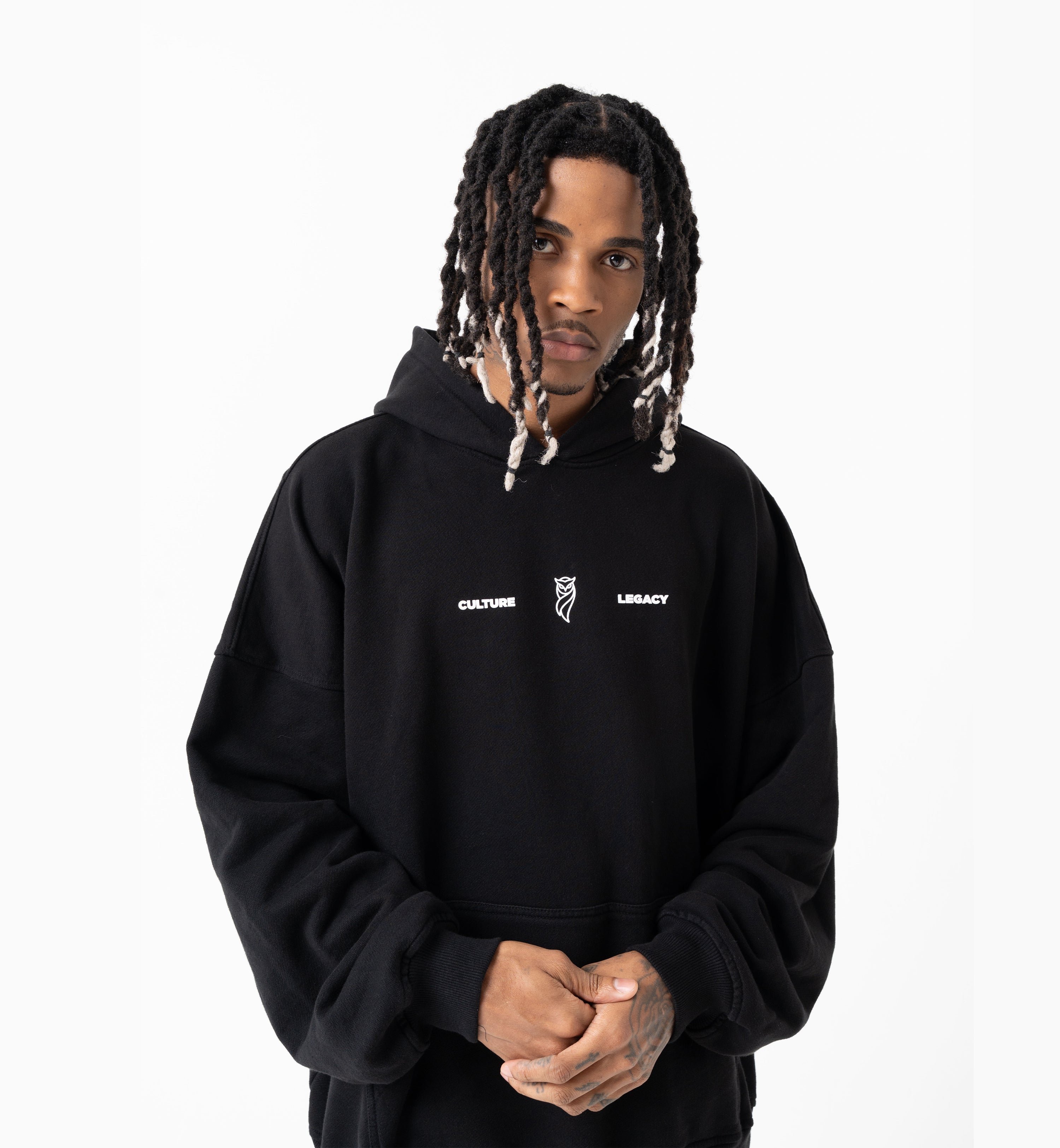 PREVENTA - HOODIE NEGRO 'CYCLES'