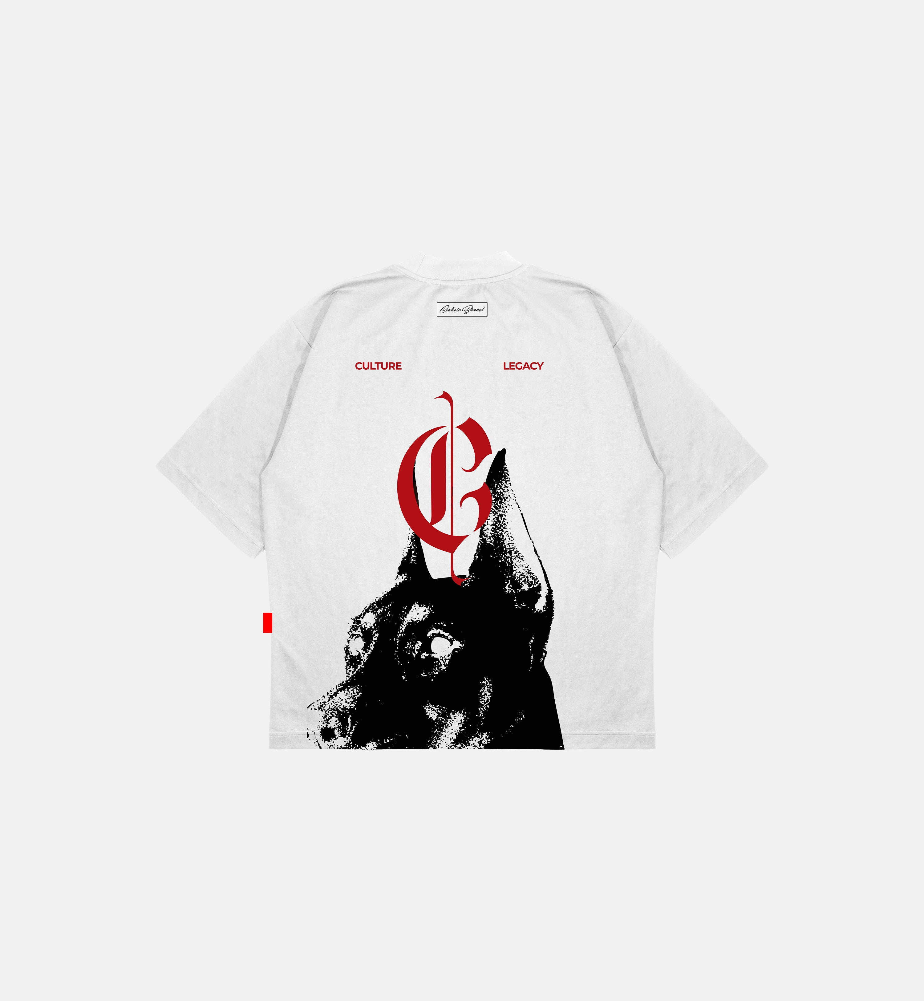 CAMISETA BLANCA DÓBERMAN